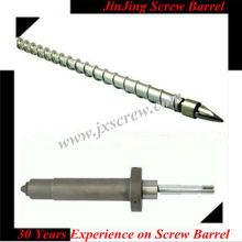 PET PA ABS အတွက် မြင့်မားသော ခံနိုင်ရည်ရှိသော ဆေးထိုးစက် ဝက်အူစည်