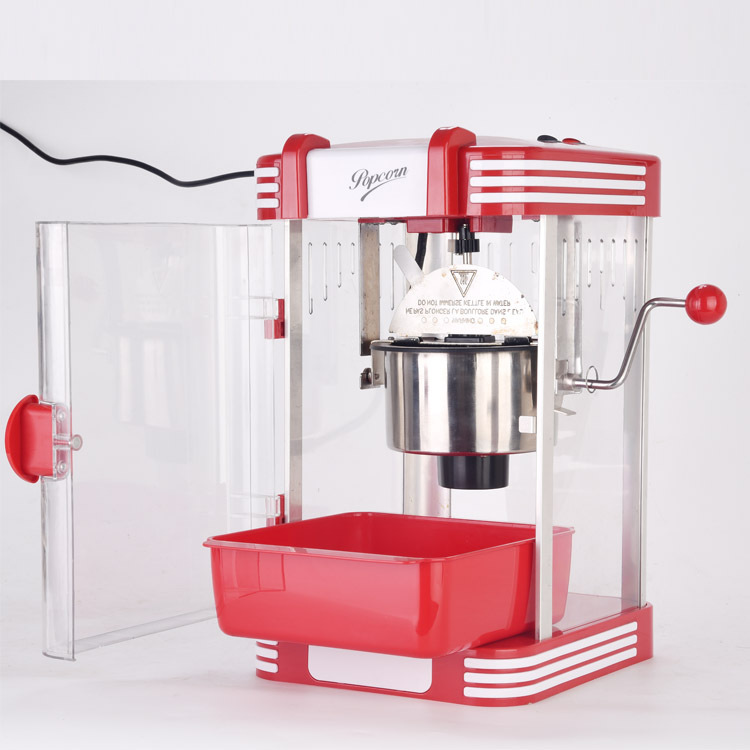 CE approval China Industrial use cinema popcorn machine mini pop corn maker 8oz popcorn making machine