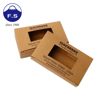 Wholesale Customized Kraft Paper Window Foldable Box