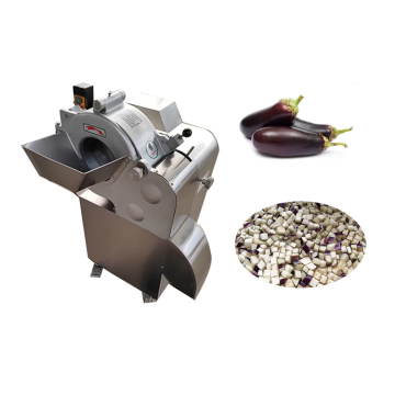 Eggplant and Vegetable Dicer Machine: Automatic Industrial Cutter for Fruits and Vegetables