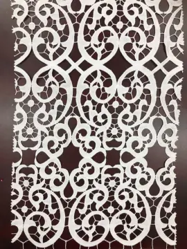 Irregular Chemical Polyester Embroider Fabric