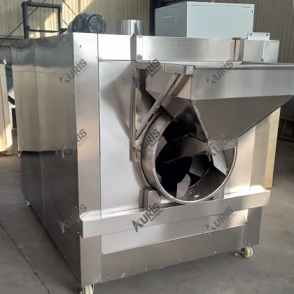 50-500kg Gas Electric 110V Cocoa Bean, Peanuts, Pistachios Roasting Machine