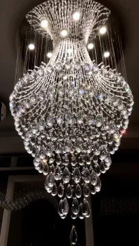 Luxury Crystal Beads Chandelier led light&pendant customized lighting for living room hallway
