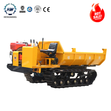 New 4x2 Diesel Mini Crawler Truck Dumper with Weichai Engine for Sale