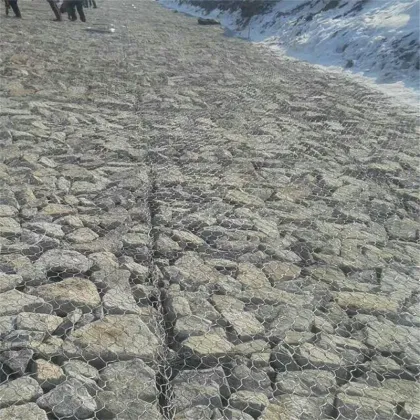 Hot Dipped Galvanized Gabion Terramesh