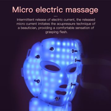 Máscara facial LED anti-acne Omeina Glow