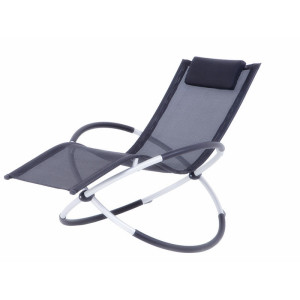 Foldable aluminum rocking chair