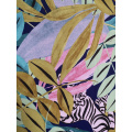 Tissu pour impression à jet d’air par Tropical Animal Rayon Challis 30S