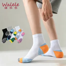 Men Women Cotton Athletic Running Socks
