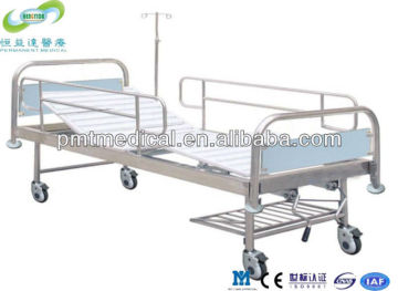 High-quality stainless steel manual hospital beds
