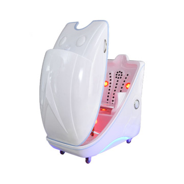 Barrel Sauna Cabin with Ozone Steam and Far Infrared Ray Flotation Capsule