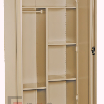 Personal Independent Space Design Commercial College School Furniture Metal Wardrobe Apartment Locker for Adult Use