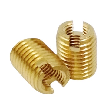 MA1565 Steel Standard Slotted Self-Tapping Threaded Insert
