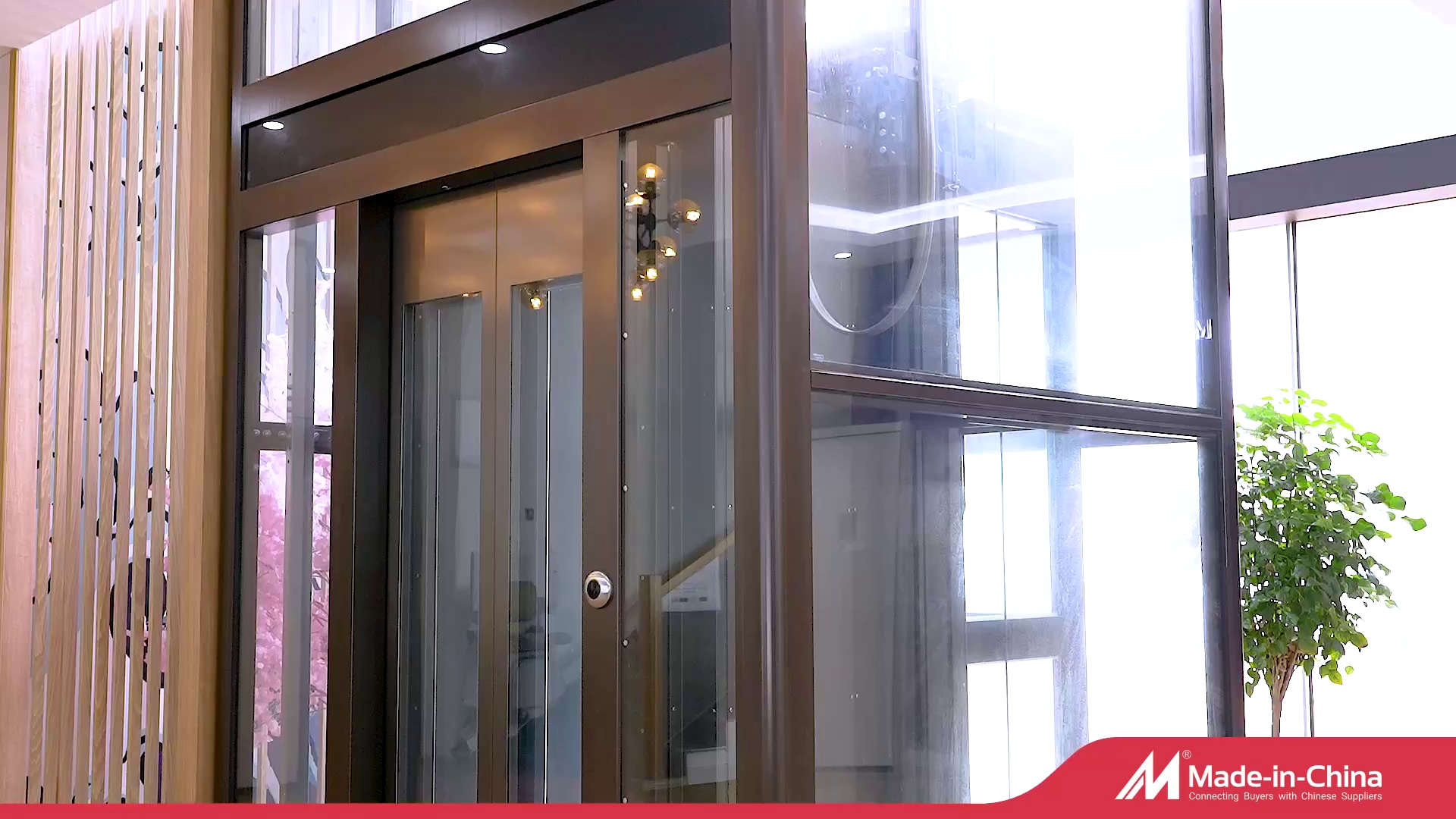 Luxury Cheap Passenger Elevator with High-Speed VVVF for Small Machine Rooms