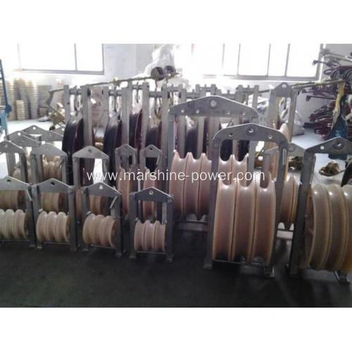 Bundled Conductor Sringing Pulley Block China Manufacturers Suppliers ...