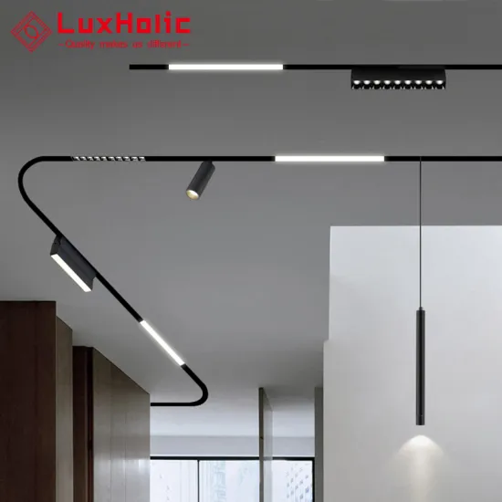 Magnetic Track Light: Newly Designed Hotel LED Cob Dimmable Anti-Glare Linear System