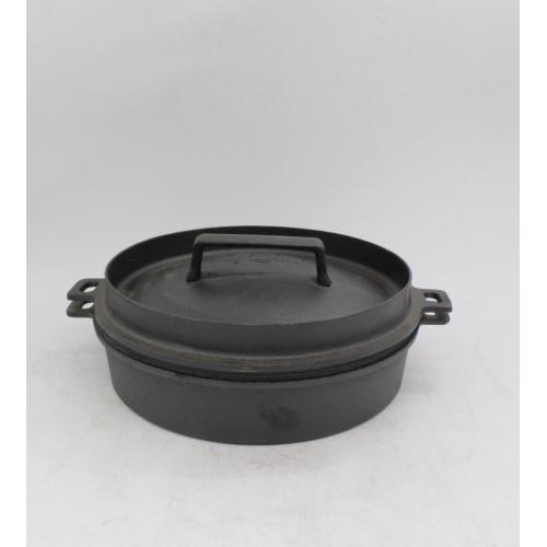 Cast iron cookware for cooking and frying