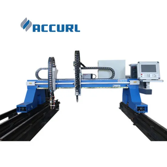 Accurl PS2516 True Hole HPR800XD CNC Plasma Bevel Cutting Machine