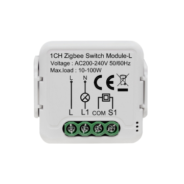 Tuya Zigbee 3.0 स्मार्ट स्विच मॉड्यूल - कोई तटस्थ तार आवश्यक नहीं, एलेक्सा और Google होम के साथ संगत