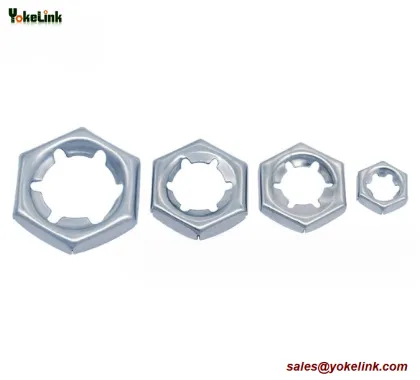 Galvanized Self Locking Stamped Nut PAL NUT