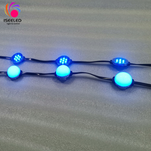 Building decoratieve digitale RGB LED -punt licht string