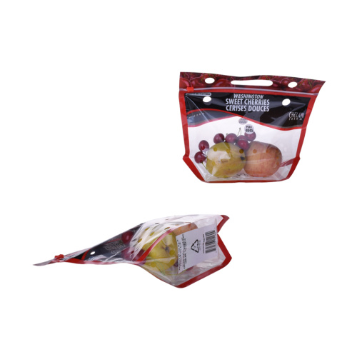 100% Biodegradable Recycle Customized Logo Printing Vegetable Fruit Transparent Packaging