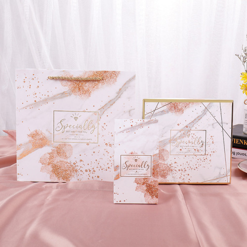 Marbling Printing Personalized Gift Boxes Wholesale