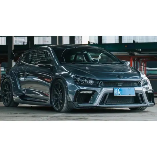 Volkswagen Scirocco Auto Performance Parts: ASPEC Style Front Bumper, Rear Bumper, Side Skirts, and Wheel Trims