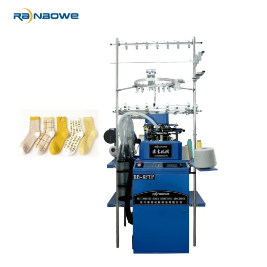 High-Speed 108N Terry & Plain Sock Production Machine for Efficient Sock Sewing