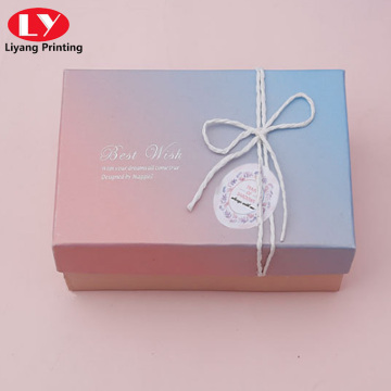 Custom fairy gradient gentle style gift box