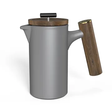 DHPO 600ml Large Ceramic French Press Coffee Maker