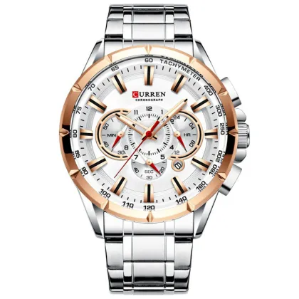 Mens Quartz Business Classic Stainless Steel Men Watches