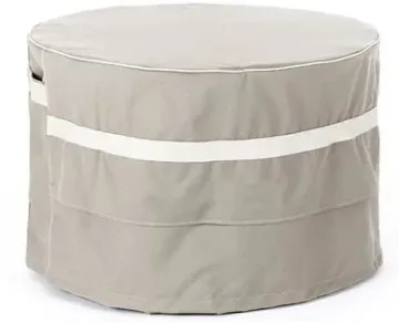 UV Protected Round Firepit Cover /Customized Dimensions Accepted