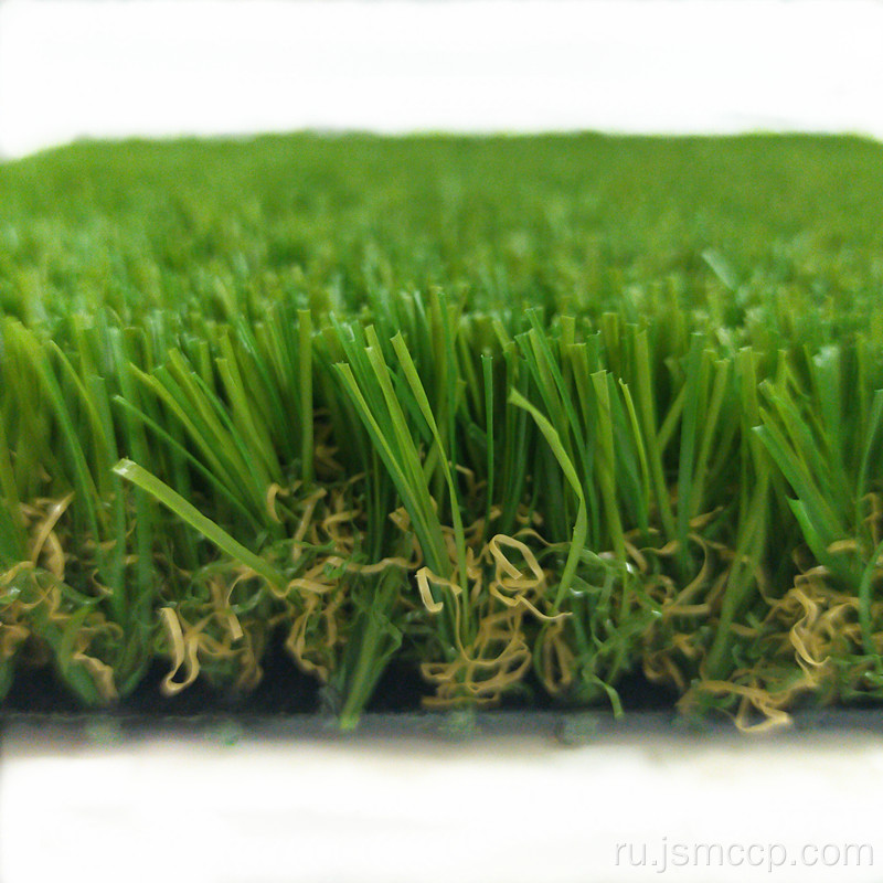 Цвет SGS Синтетическая трава для украшения яркого цвета