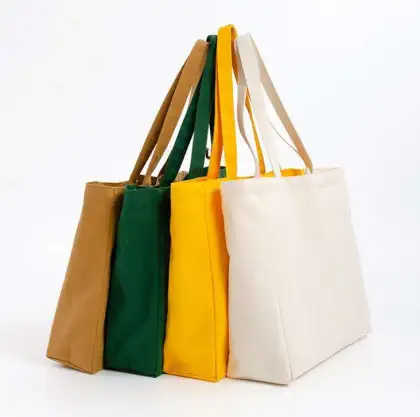 Eco-Friendly Wholesale Cotton Canvas Tote Bags