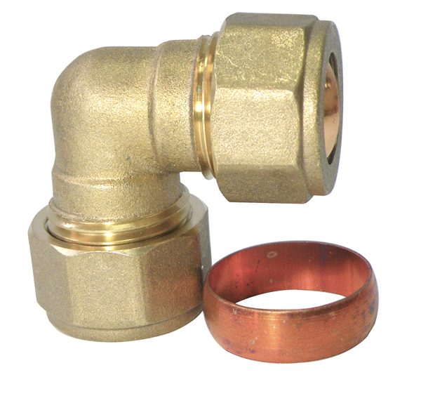 90°Compression Brass Elbow Fittings