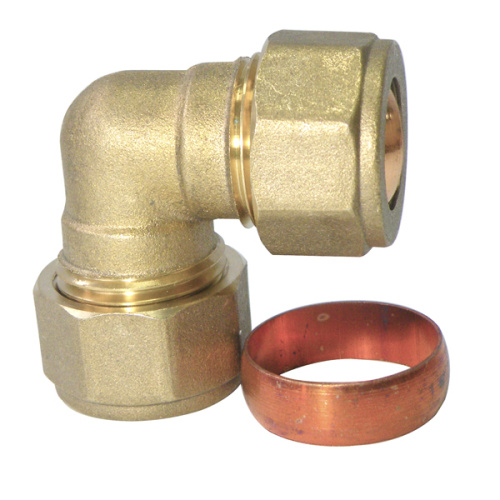 90°Compression Brass Elbow Fittings
