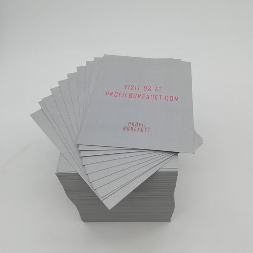 Custom Matt Lamination Art Paper Card