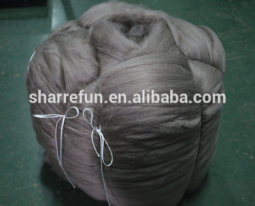 Mongolian Cashmere Tops Brown 16.5mic/44mm low factory price
