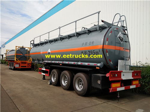 30cbm tri-axle hydrochloric acid Trailers