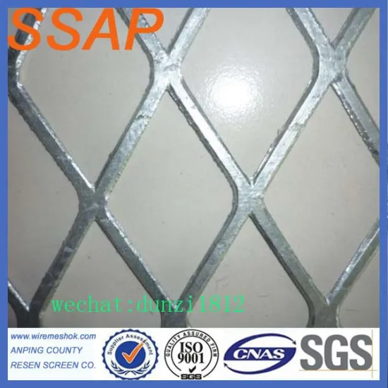 Good Quality Heavy Duty Indoor Decoration Galvanized Screen Expanded Metal Mesh