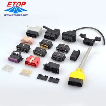 16 Pin Molded OBD Connectors for Automative