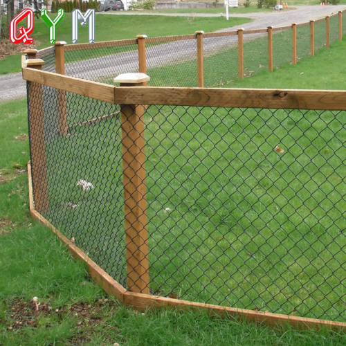 Fence a collegamento a catena nera Braccia di estensione del filo spinato