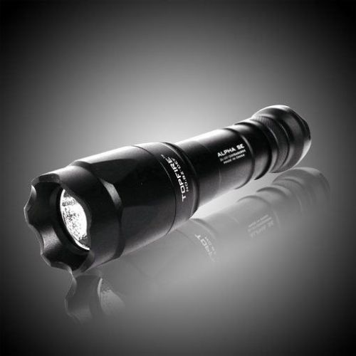 Aluminum Police Led Flashlights With 500lm Luminous Flux And 2,200ma Battery - Je40
