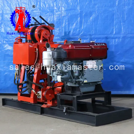 Hydraulic core sample XY-100 100m well drilling machine