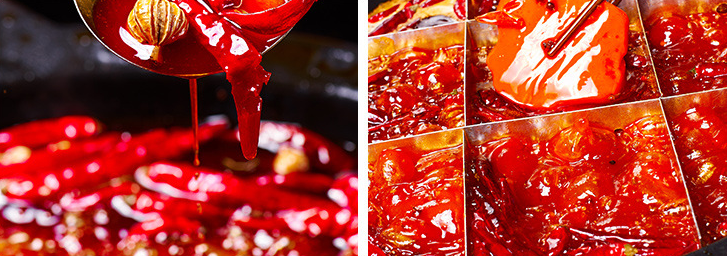 Secret hot pot bottom material 400g