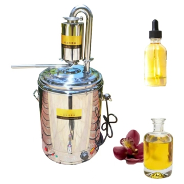 Estrattore di olio vegetale essenziale efficiente: distillatore e macchina per olio essenziale