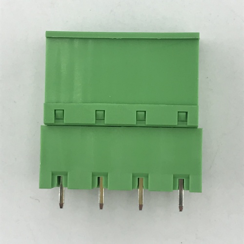 Conector de bloco de terminal de encaixe para PCB de passo de 7,62 mm