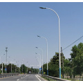 Outdoor Galvanized Single Arm Road Street Lighting Poles