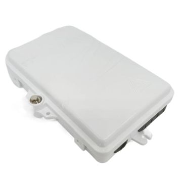LIXUN 4-Core Fiber Optic Distribution Box | ABS Material | Wall-Mounted Splitting Box
